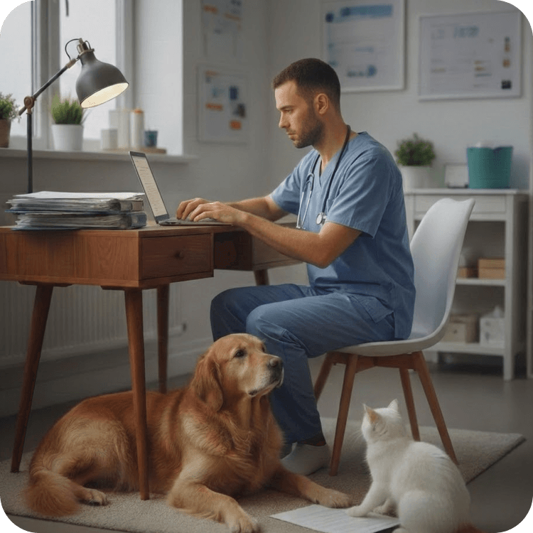 Why Vets Don’t Leave Clinics, They Leave the Paperwork